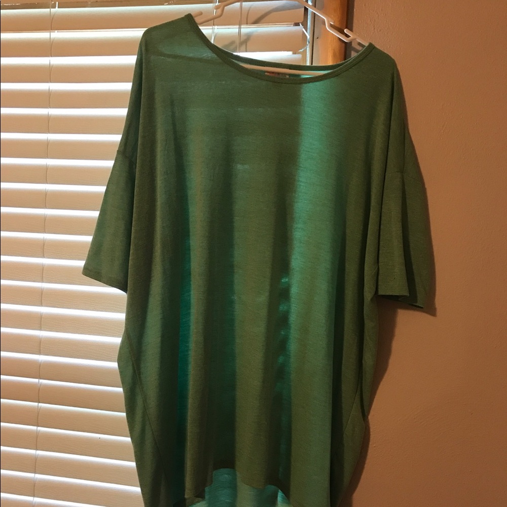 LULAROE MEDOUM SEAFOAM GREEN IRMA