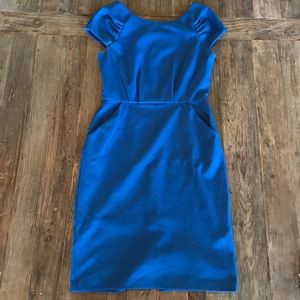 Royal Blue - Professional Work Dress