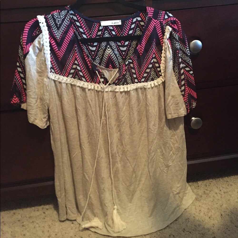 Fun tassel top