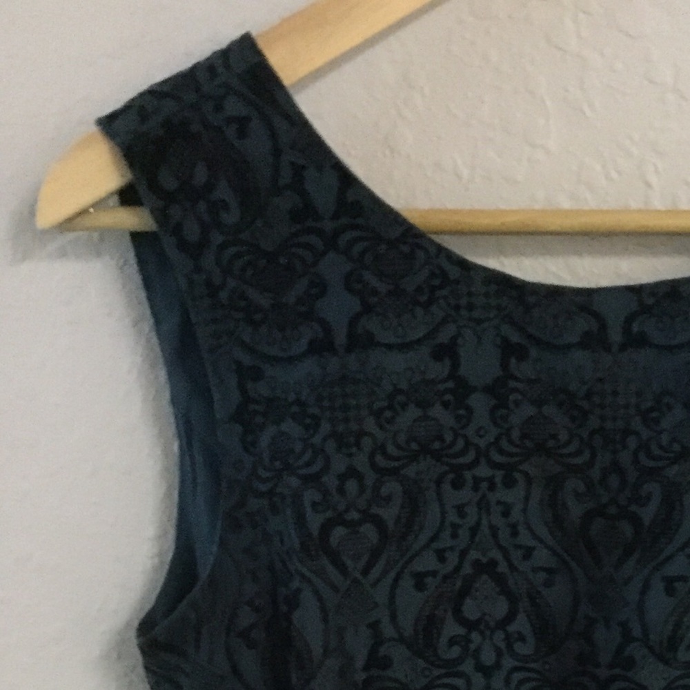 Velvet cocktail dress