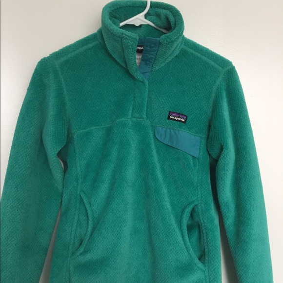 Patagonia Green Re-Tool Snap-T Fleece Pullover - Picture 2 of 4