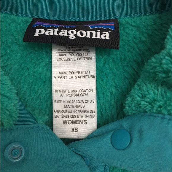 Patagonia Green Re-Tool Snap-T Fleece Pullover - Picture 4 of 4