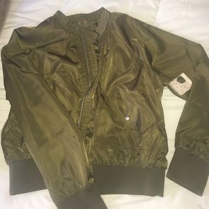 Free People Bomber jacket (forest green)