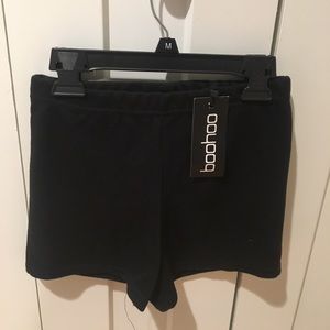 Black high waisted shorts