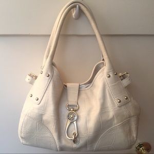 Dooney & Bourke croc embossed leather handbag