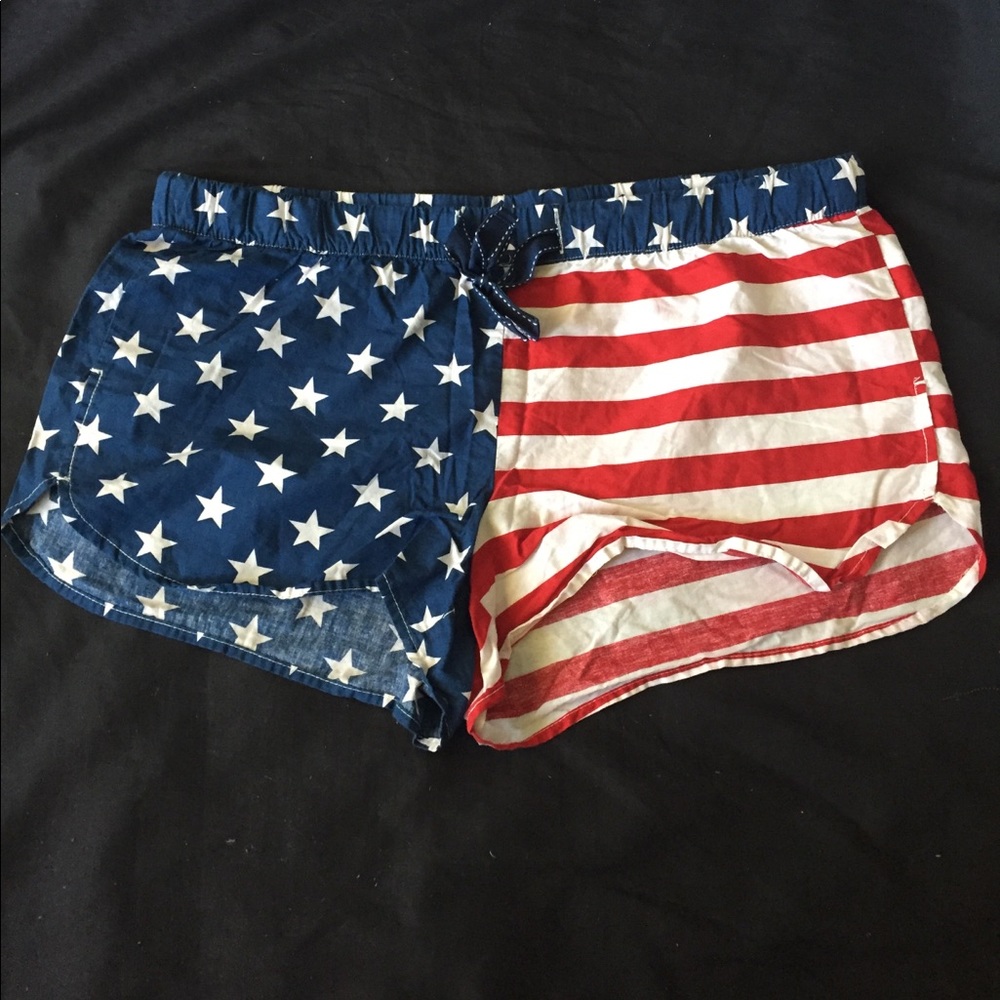 American flag shorts!