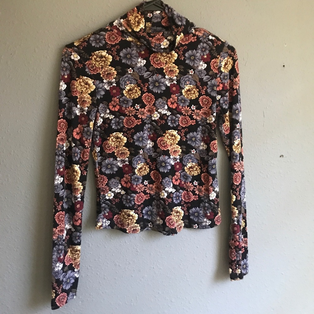 Flower forever 21 crop top