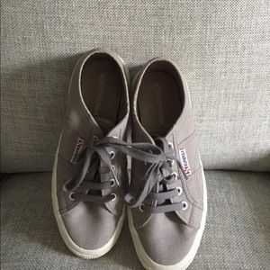 Superga gray sneakers