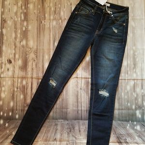 KanCan Distressed Skinny Jeans