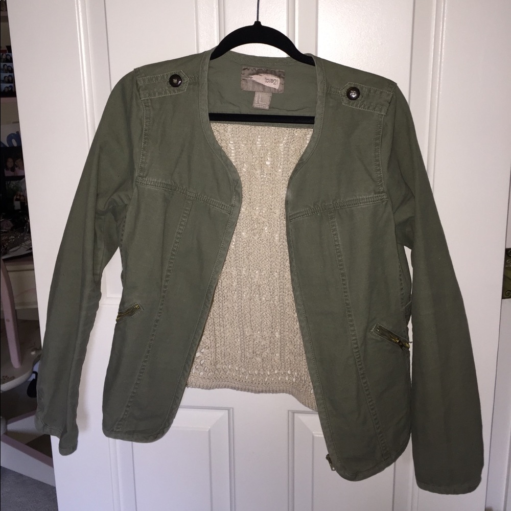 Green Army Jacket