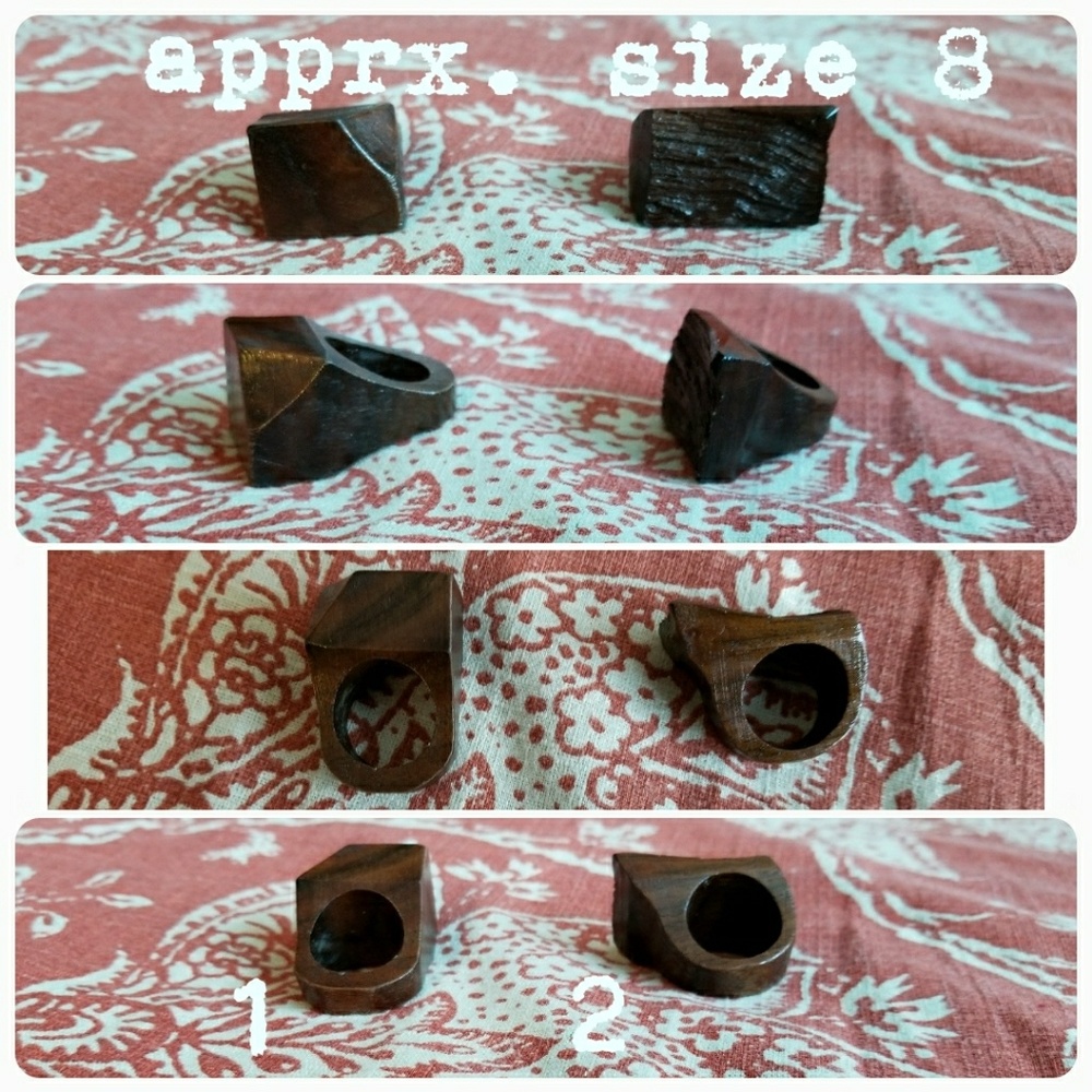 Handmade Wooden Rings