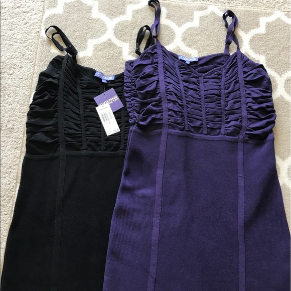 🔴SOLD! NWT SLIMMING VIVIENNE TAM KNIT DRESS Sz M - Picture 6 of 7