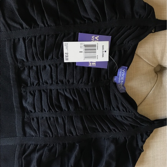 🔴SOLD! NWT SLIMMING VIVIENNE TAM KNIT DRESS Sz M - Picture 4 of 7