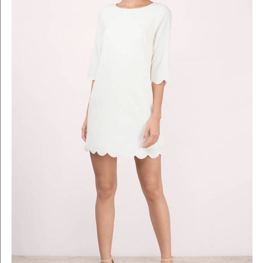 White Tobi dress