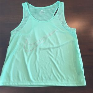 Nike tank top- teal color