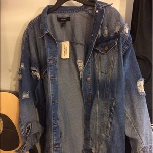 Distressed Jean Jacket
