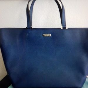 Kate Spade Navy leather tote