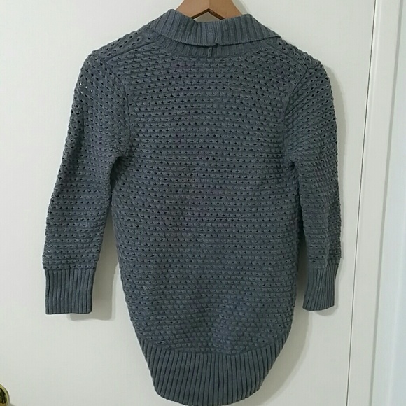 Converse gray shrug open cardigan - Picture 2 of 6