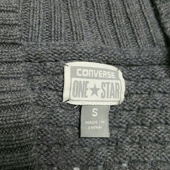 Converse gray shrug open cardigan - Picture 4 of 6