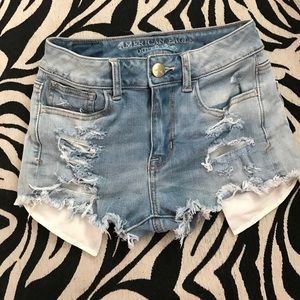 American Eagle "Super Stretch" Denim Shorts