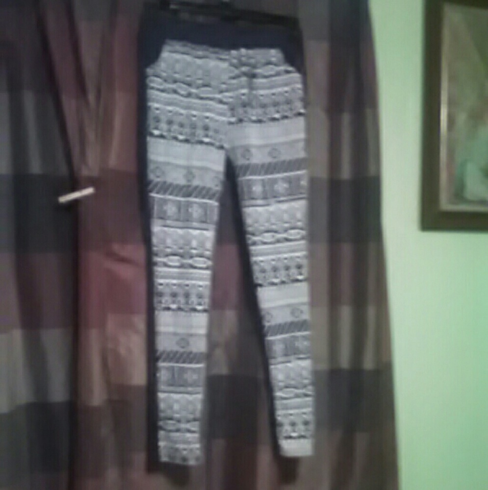 Aztec jeggings