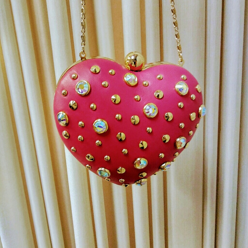 Pink Juicy Couture Heart Purse