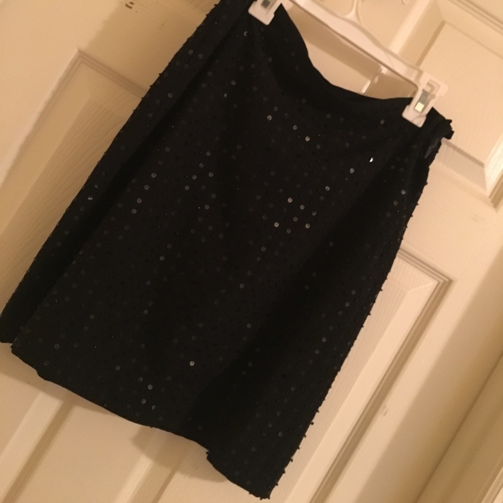 Sequin a line skirt nwt size 6
