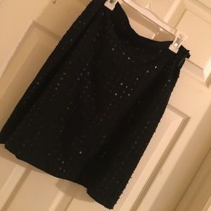 Sequin a line skirt nwt size 6