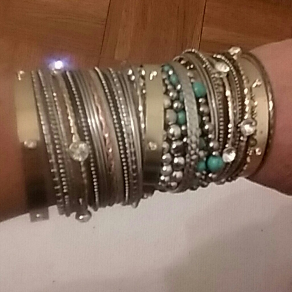 Armful of bracelets!