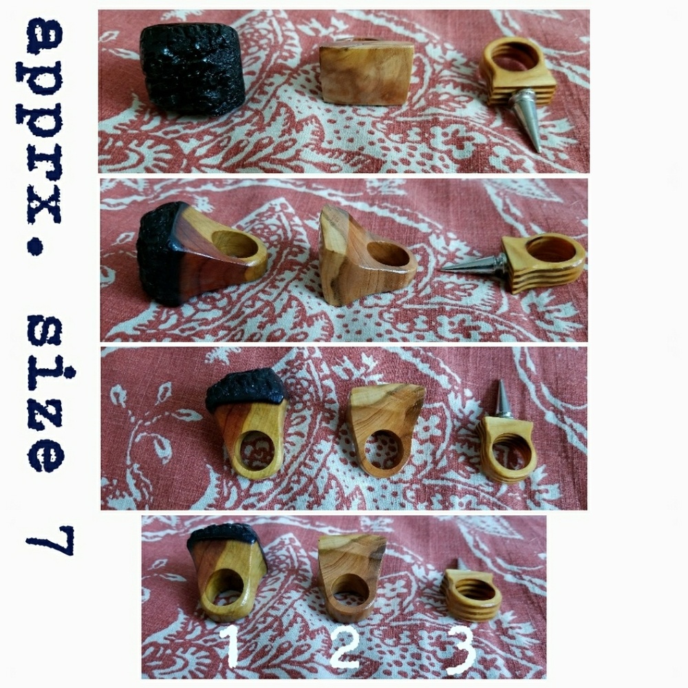 Handmade Wooden Rings