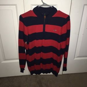 Vineyard Vines quarter zip sweater