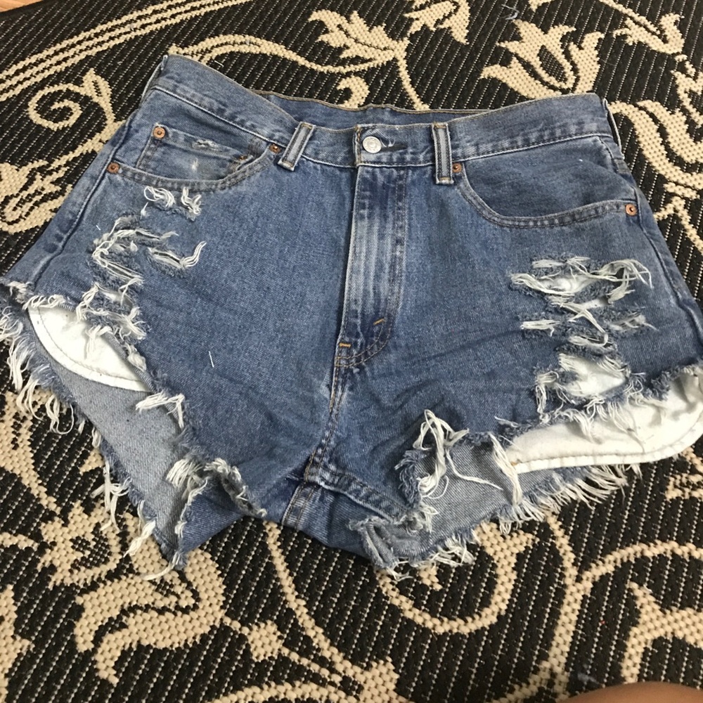 Levi's Cut Off Vintage Jean Shorts