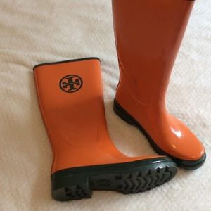 Tory Burch rain boots