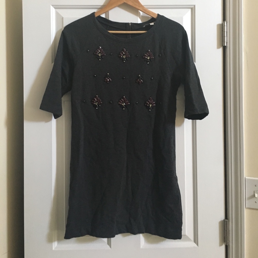 Embellished Knit Loft Dress