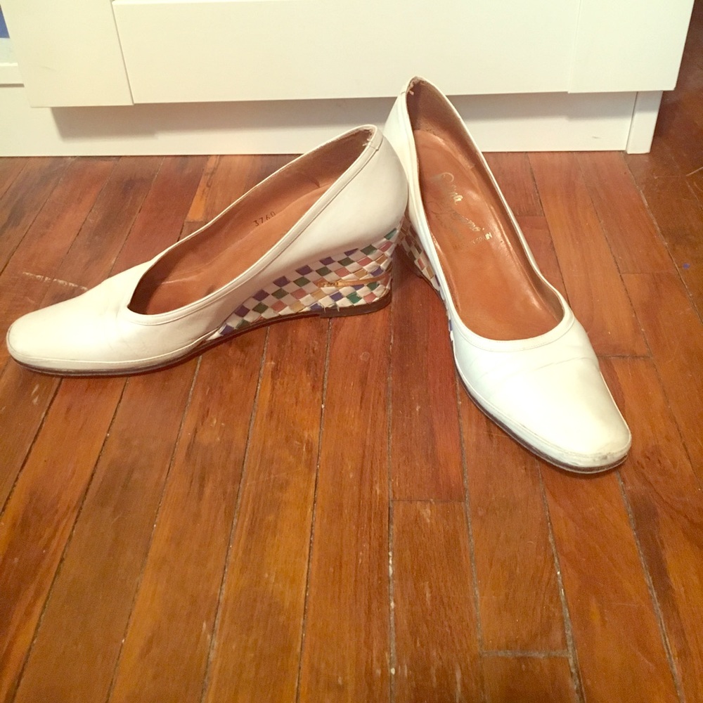 Vintage Paulina Ferragamo Shiavone Wedge