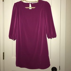 Long Sleeve Shift Dress