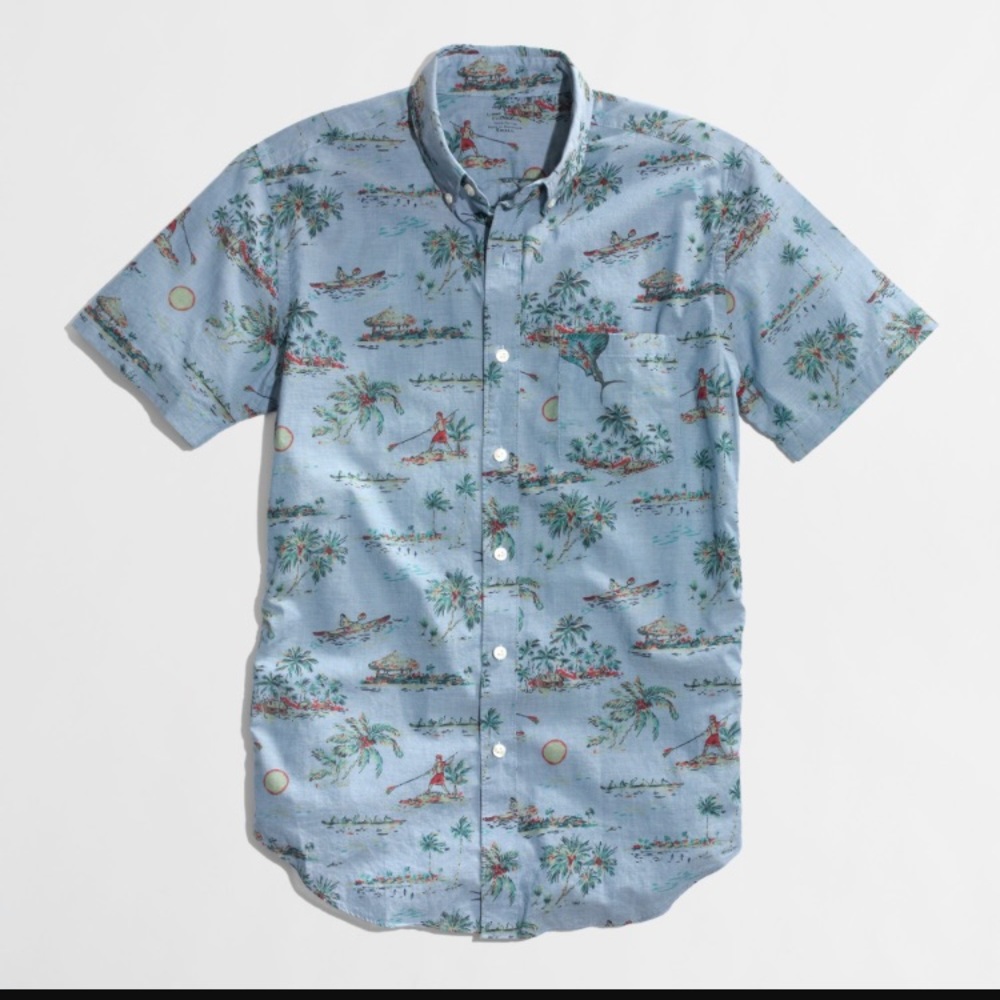 J Crew Hawaiian Shirt