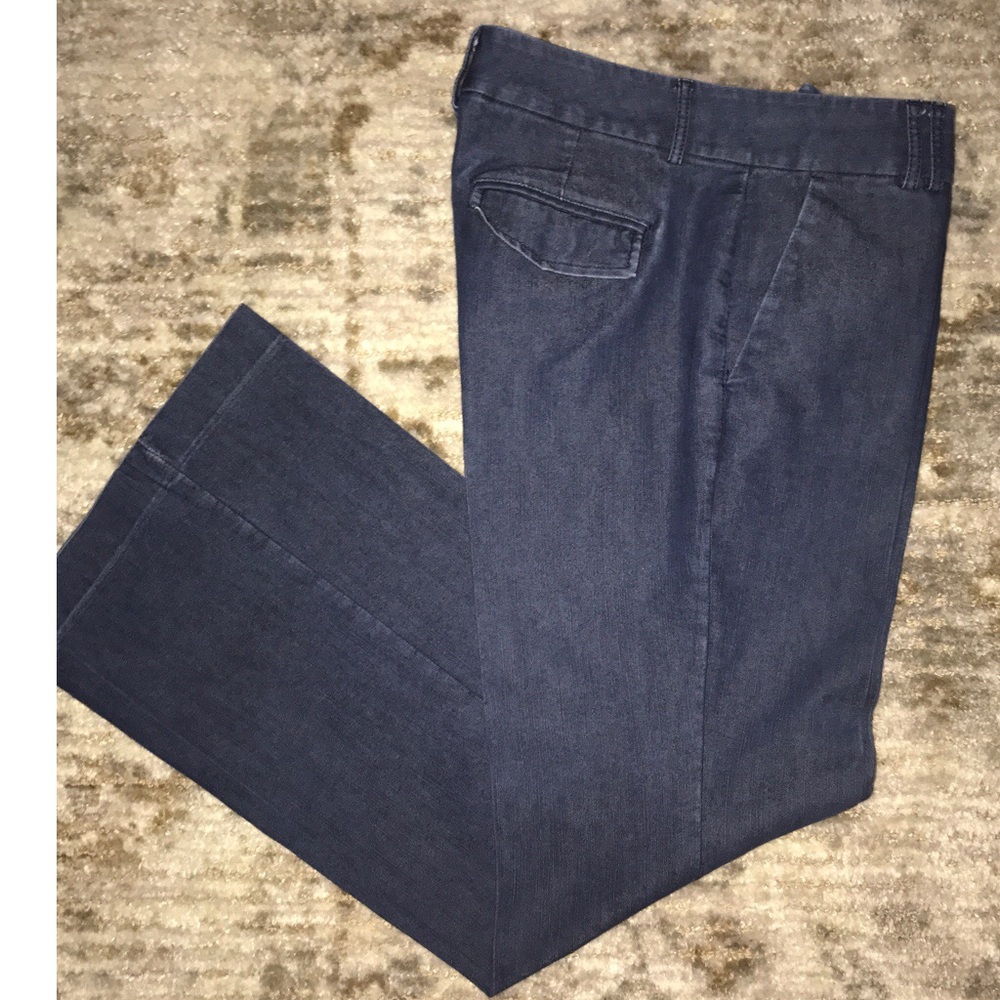 Express Denim Slacks