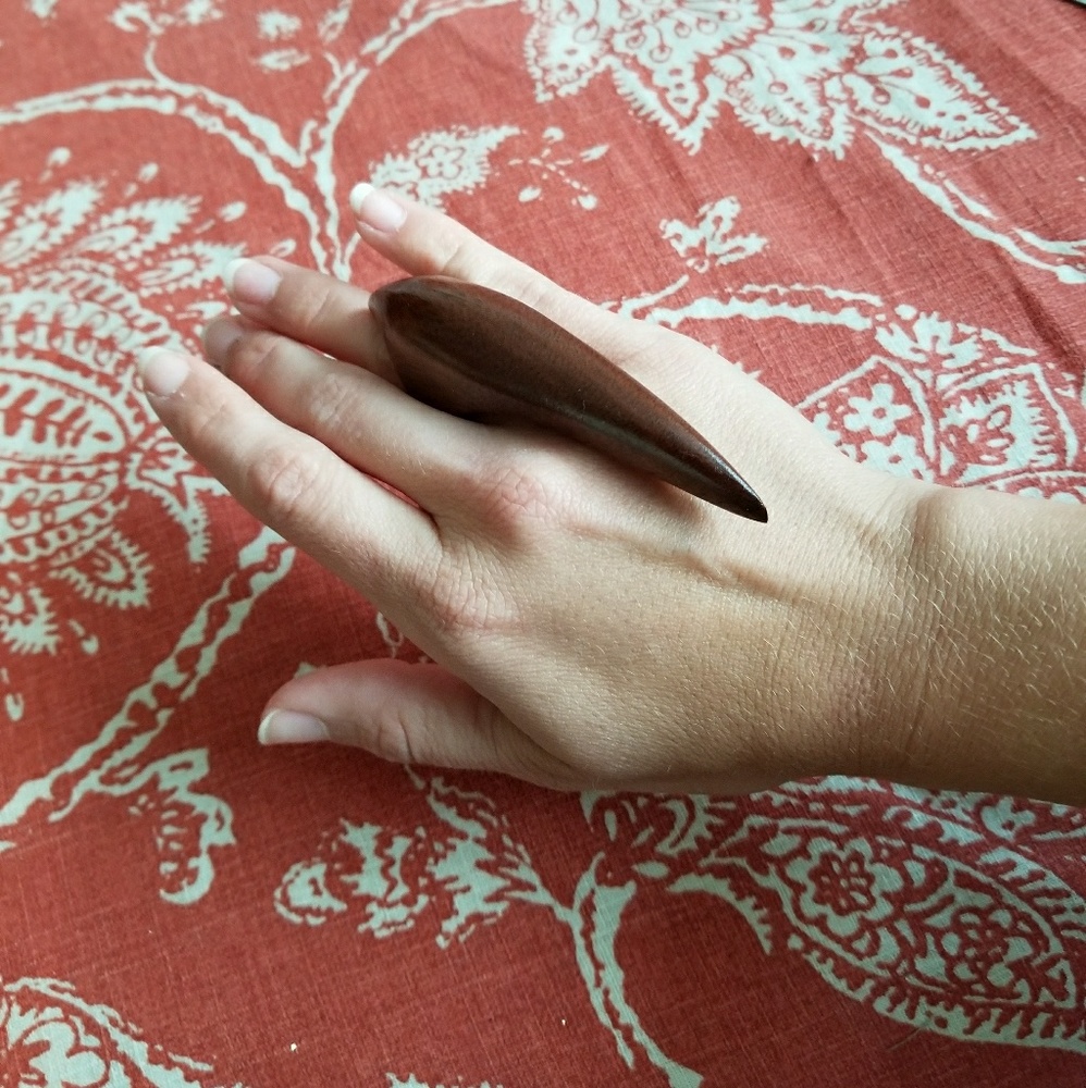 Handmade Wooden Rings - Picture 2 of 3