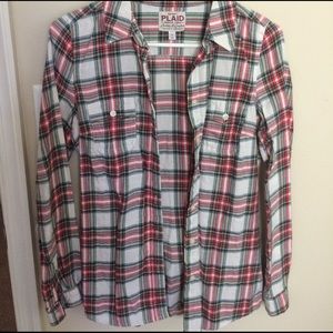 Plaid Button Down