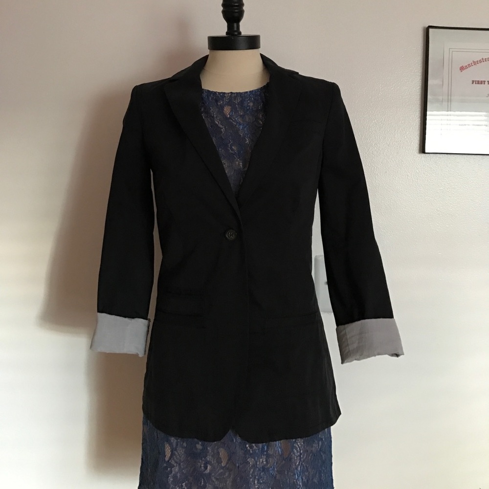 Banana Republic Blazer Navy