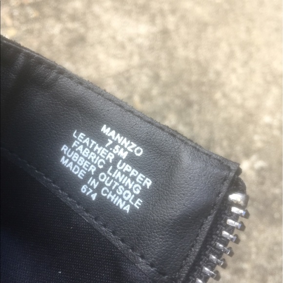 Black Suede Steve mAdden Booties - Picture 4 of 5