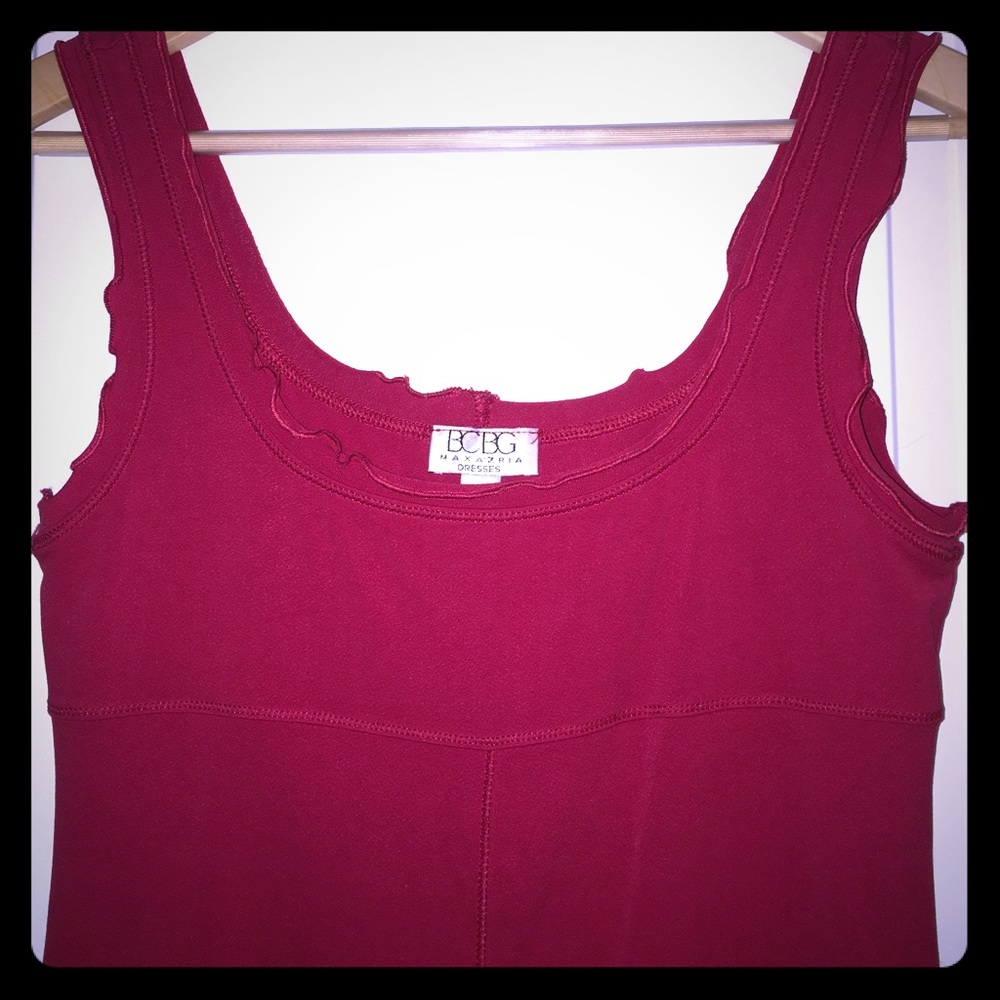 BCBG Maxazria red dress