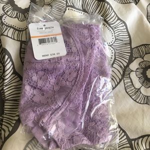 Free People Galloon Lace Halter Bralette