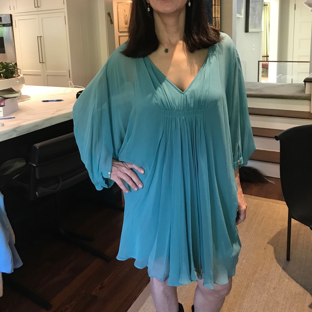 DVF 100% silk dress