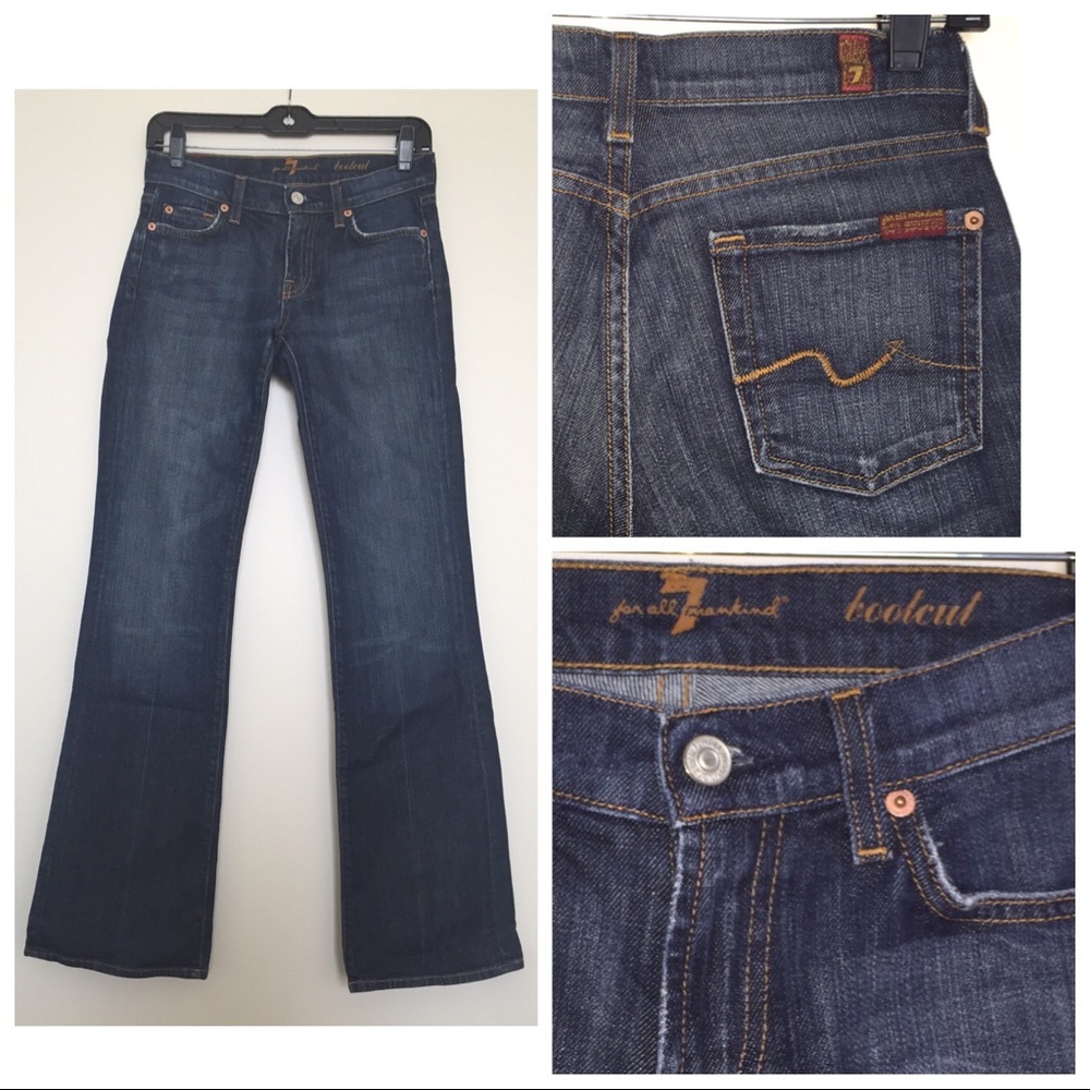 🌻HP🌻[7FAM] dark wash bootcut jeans