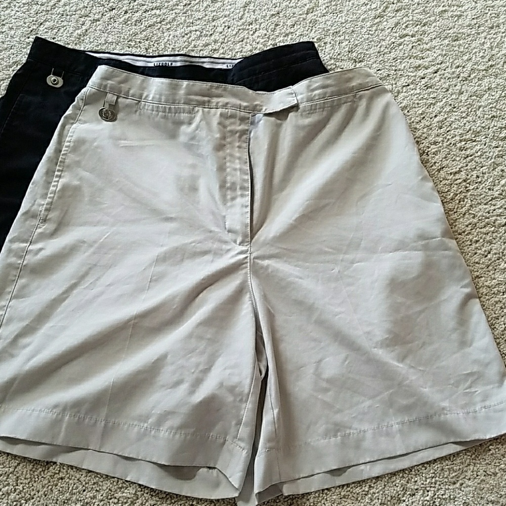 2 Pait LIZGOLF Womens Golf Shorts 2 pair! Size 14