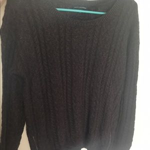 Soft Grey Large American Eagle Sweater