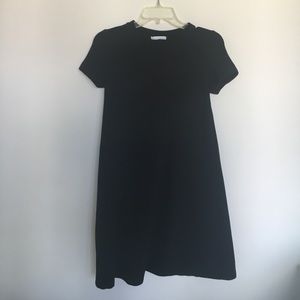 Black T shirt dress