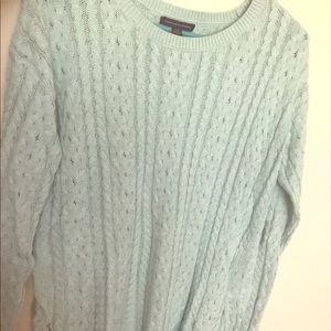 Sea-foam Green Large American Eagle Sweater